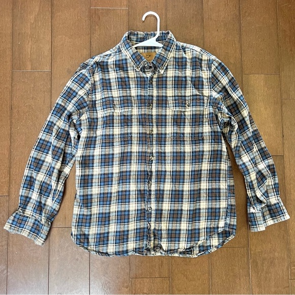 Outdoor Life Men’s Casual Button Down Flannel - Picture 1 of 6